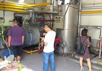 2 комплекта 350 кВт газовый водогрейный котел в Циндао, Китай