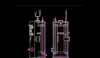 Vertical-Fire-Tube-Boiler-Structure